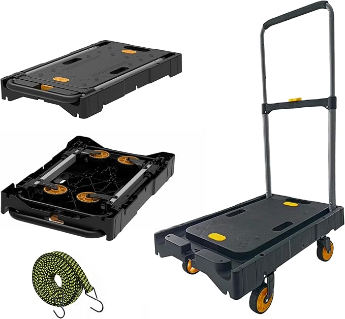 Platform Truck Folding Hand Truck 330 LB Heavy Duty Utility Dolly Flatbed by Weonlysellbestproducts