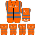 BeautyWill Custom Safety Vest Customized Logo Class 2 High Visibility by BeautyWill