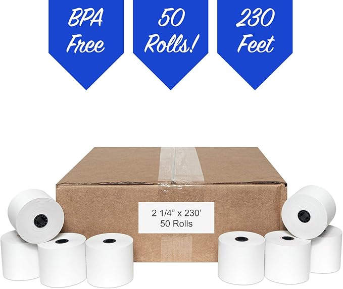 Thermal Paper Rolls Pack of 50 Made In USA - Image 5