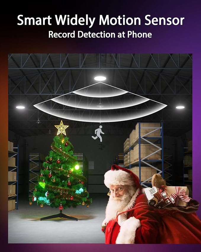 Lumary Smart UFO LED High Bay Light Motion Sensor 100W via Hub, Compatible - Image 2
