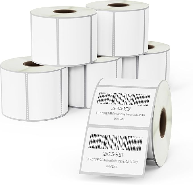 BETCKEY - 2" x 1.5" Address Removable Film Label - Durable Waterproof - by BETCKEY