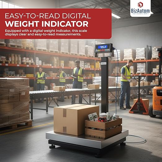 Bench Scale NTEP Approved for Warehouse & Commercial Use, 800 lb Capacity x - Image 3