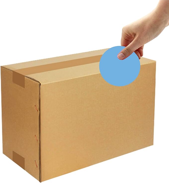 PARLAIM 3 Inch Round Color-Code Dot Stickers, 500 Color Coding Circle Labels - Image 7