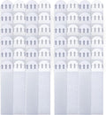 24 Pairs Picture Hanging Strips Heavy Duty, Picture Hangers Without Nails by MMYQXI