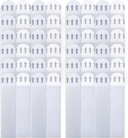 24 Pairs Picture Hanging Strips Heavy Duty, Picture Hangers Without Nails by MMYQXI