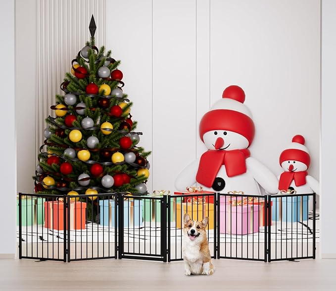 Full Metal Freestanding Dog Gate - Image 2