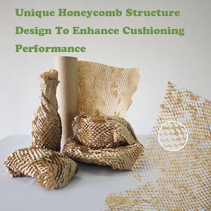 Honeycomb Packing Paper 12" W x 330' L Packing Paper - Image 4