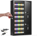200 Keys Dual Lock Key Cabinet, Anti-Theft Key Lock Box by NebakneSafe