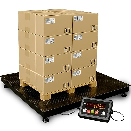 Industrial Floor Scale, Heavy-Duty Warehouse Scale by BizAutom