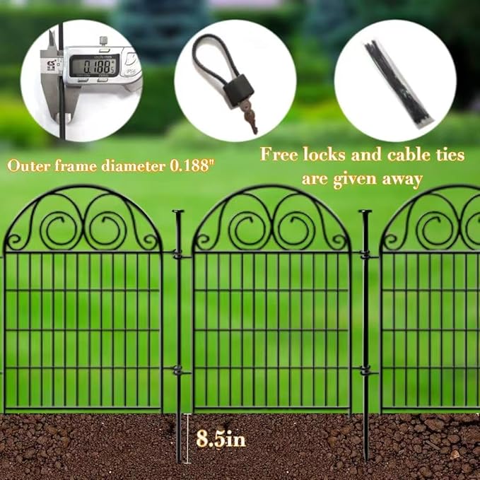 Tall Garden Fence Animal Barrier - Image 8
