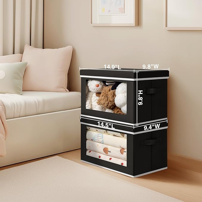 Foldable Storage Box with Lid - Image 6