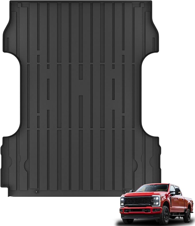 KARPAL Truck Bed Mat for Ford F250 / F350 / F450 2017-2026, All Weather TPE by KARPAL