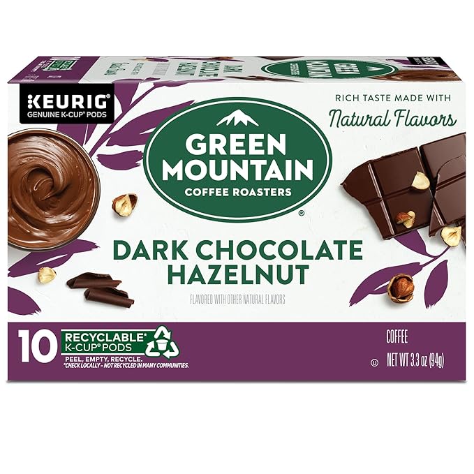Green Mountain Coffee Roasters Dark Chocolate Hazelnut Coffee, Keurig Single - Image 10
