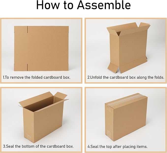 CRUGLA 40 Packs 12x9x4 Shipping Boxes - Image 4