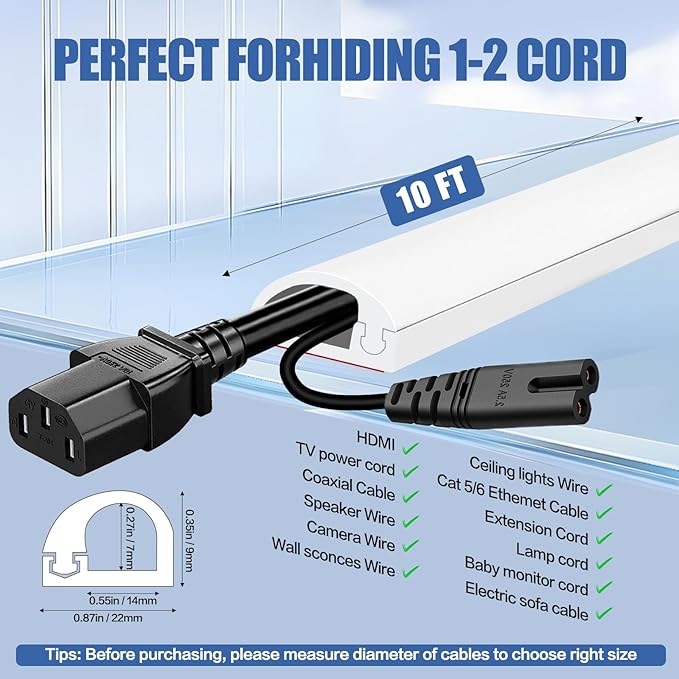 Floor Cable Cover, Low Profile Cable Hider - Image 5