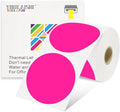 3 X 3 Inch Color Coding Dot Labels Circle Thermal Printable Waterproof 500 Pcs by YOULAISHI