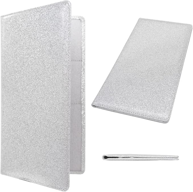 Car Registration and Insurance Holder, Leather Magnetic Shut Vehicle Glove Box - Image 7