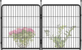 FXW Garden Fence Outdoor for The Yard – 32in x 4.5ft Heavy Duty Metal Animal by FXW