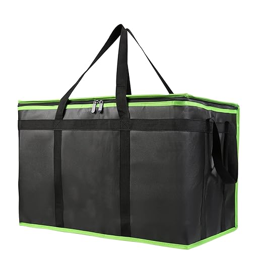 Bodaon Insulated Food Delivery Bag, XXX-Large Insulated Pizza Delivery Bags by Bodaon