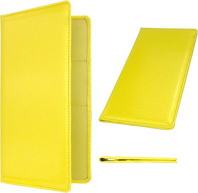 Car Registration and Insurance Holder, Leather Magnetic Shut Vehicle Glove Box - Image 8