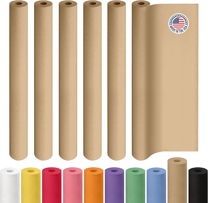 Brown Kraft Paper Roll 48" x 2160", Crafts/Arts by IDLPackaging