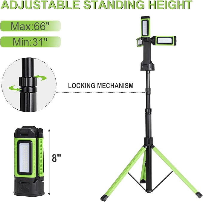 Multi-Directional LED 7000 Lumen Work Light, - Image 2