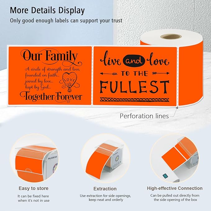 3x5 Inch Thermal Label Stickers, Moving Boxes, Address & Inventory Organization - Image 4