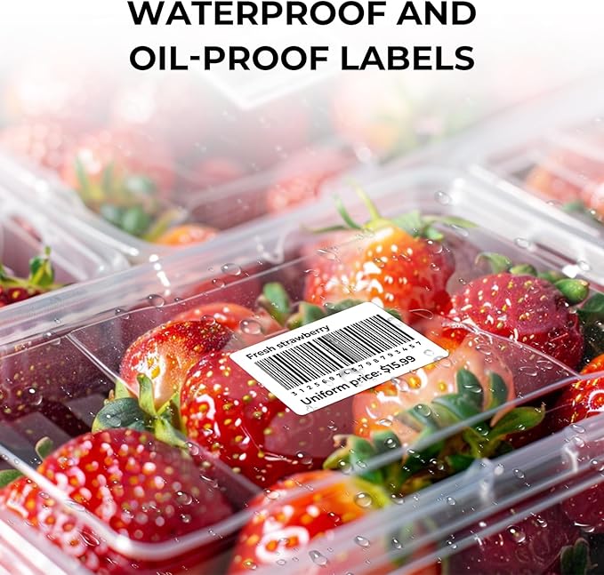 MUNBYN 3x2 Inch White Thermal Labels, Thermal Sticker Labels - Image 6