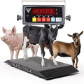 Medium Livestock Scale/Farm Animal Weighing Equipment, Capacity 2000 x 0.2 lb by PECSCALES
