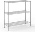 21" Deep x 54" Wide x 54" Height Wire Shelving Kit | 3-Tier | NSF Commercial by Regal+Altair