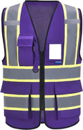 AYKRM 11 color High Vis Reflective Safety Vest by AYKRM