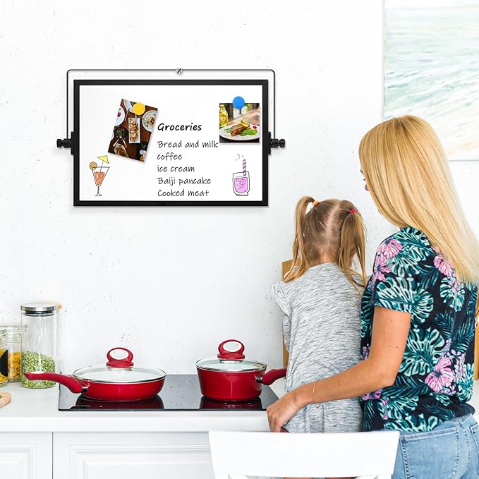 Dry Erase Magnetic White Board, Portable Small Whiteboard Set - Image 7