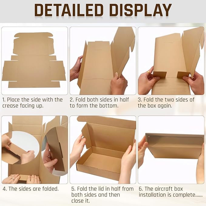 100-Pcs Small Shipping Boxes - Image 6