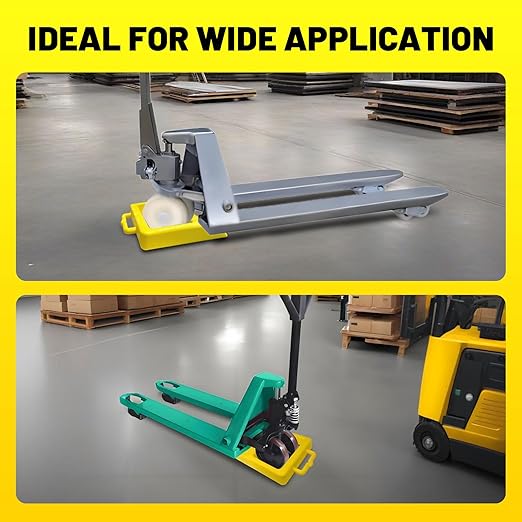 Pallet Jack Wheel Chock 2 Packs, Premium Pallet Jack Stopper - Image 4