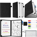 6 Sides Whiteboard Notebook Portable Whiteboard Dry Erase Notebook Portable Dry by Feifeiya