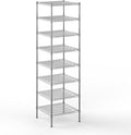 24" Deep x 24" Wide x 86" Height Wire Shelving Kit | 8-Tier | NSF Commercial by Regal+Altair