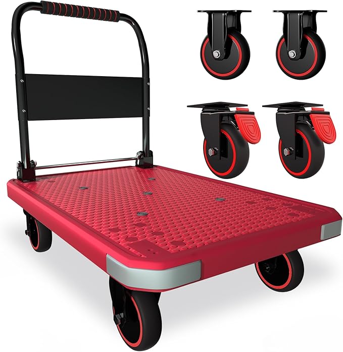 WUD Foldable Hand-Push Platform Truck by WUD