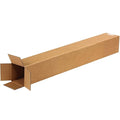 BOX USA Shipping Boxes 4"L x 4"W x 32"H, Storage Box by BOXUSA
