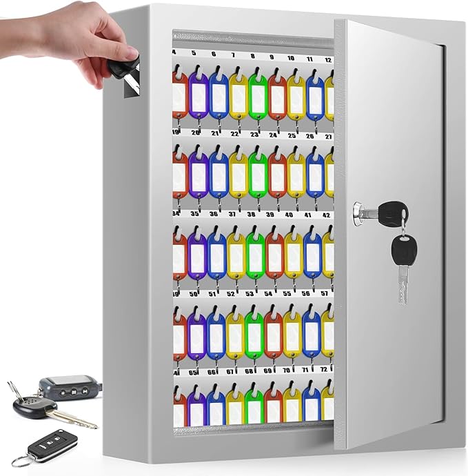 125 Key Lock Box Wall Mount by NebakneSafe