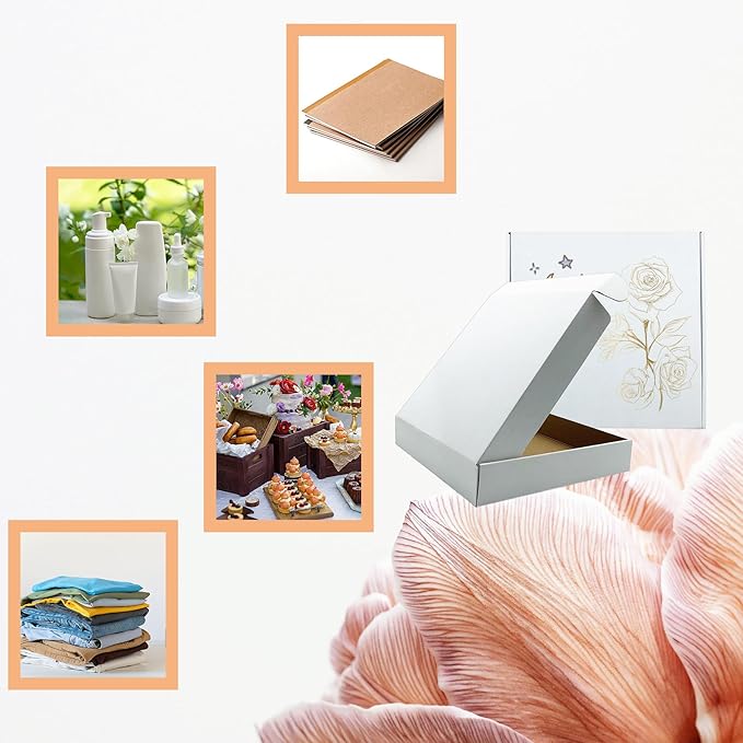 11x11x2 Inches Shipping Boxes Set of 25, E-Commerce Packaging Mailing Boxes - Image 2