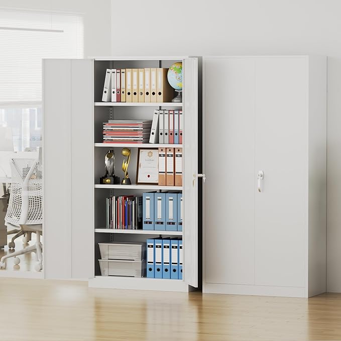 Pataku Metal Storage Cabinet, Garage Cabinet - Image 2