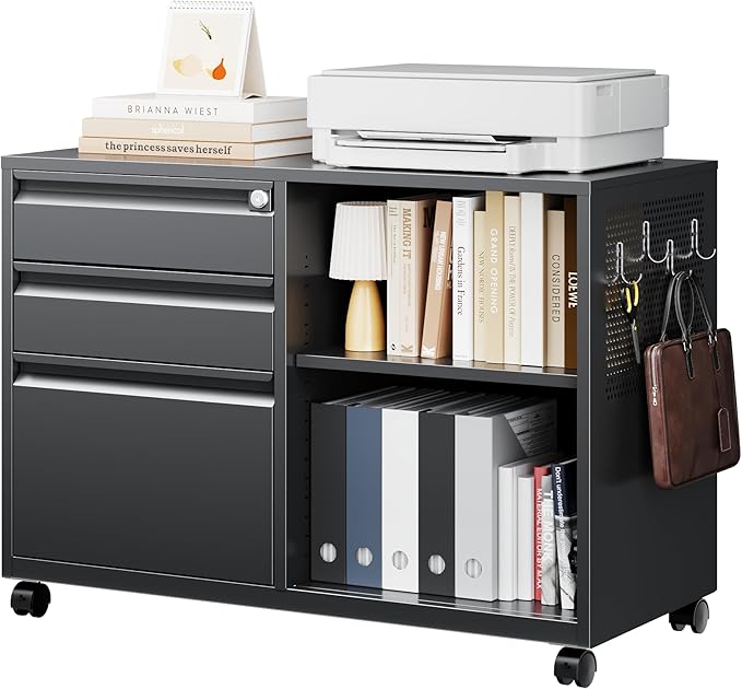 Letaya Mobile 3 Drawer File Cabinet by LetayaMetalCabinets
