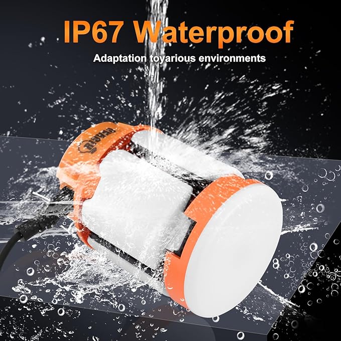 LED Temporary Work Light 70W Daylight White 5000K 10500 Lumens Construction - Image 5