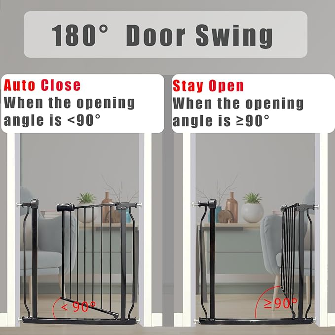 Extra Wide Baby Gate, 57.5-62 Inch - Image 3