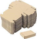 Ellbest 50pcs Packing Boxes 1.5mm Thick Cardboard, 3.4 x 2.6 x 0.7inches Mini by Ellbest