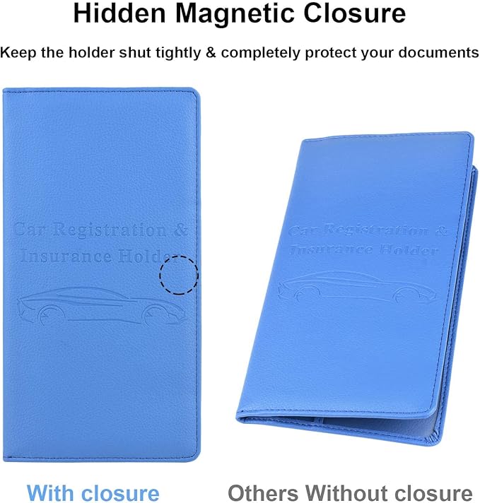 Cacturism Car Registration and Insurance Holder, Vehicle Glove Box Car - Image 4