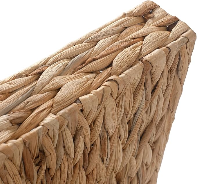 Water Hyacinth Letter Tray, Woven Desk Tray, Wicker Desktop Basket Organizer - Image 3
