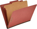 Amazon Basics Classification Folder- 100% Recycled, 1 Divider, 12.09 x 10.63 by AmazonBasics