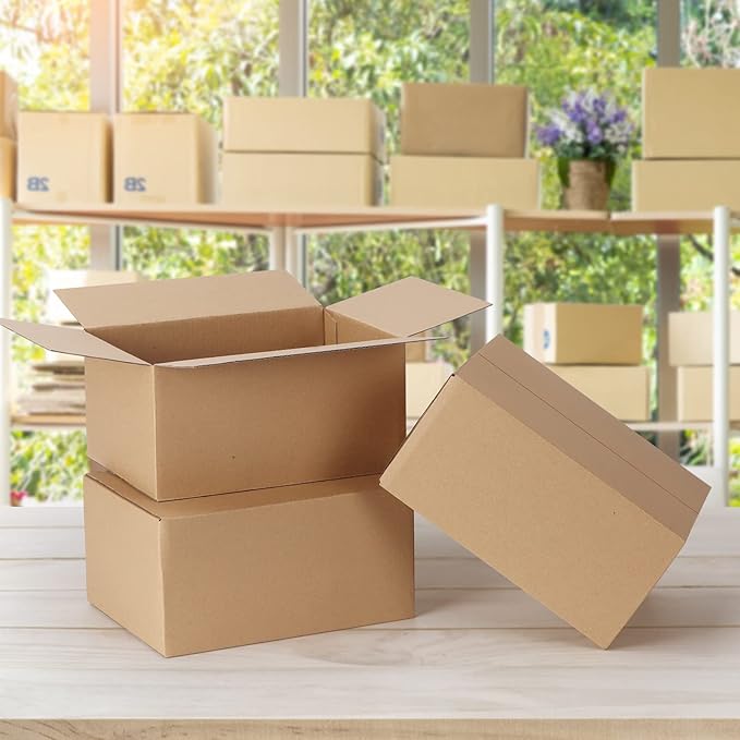 CRUGLA 40 Packs Shipping Boxes 8x6x4, Cardboard Boxes - Image 6