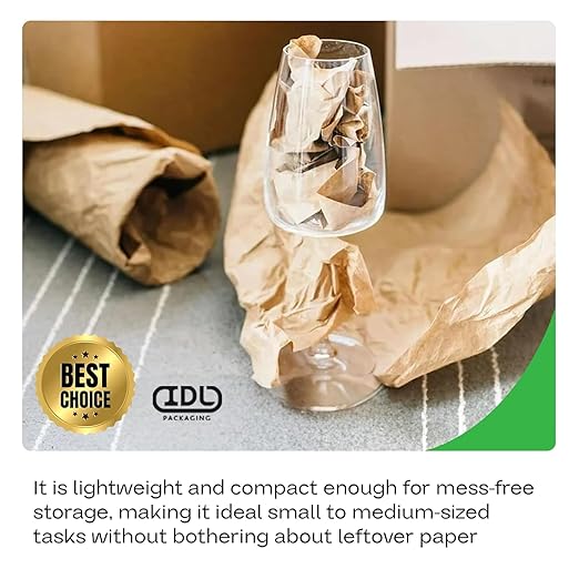 IDL Packaging - KRAFT18-30 Large Brown Kraft Paper Roll 18 inch x 1200 ft - - Image 6